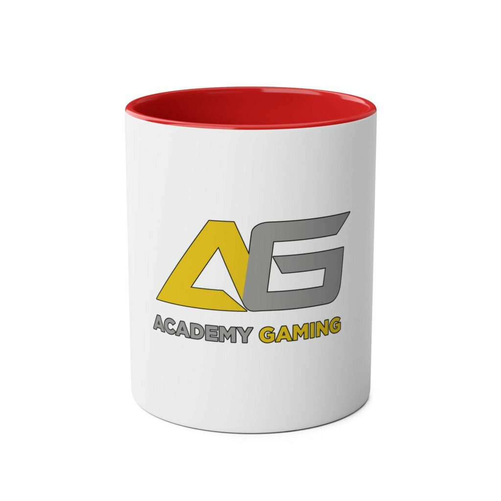 Academy Gaming Two Tone Coffee Mug, pick your favorite color